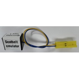 Mercedes seat belt, 2-pin...